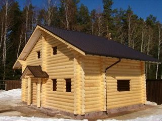 Строительство бань из бревна в Твери