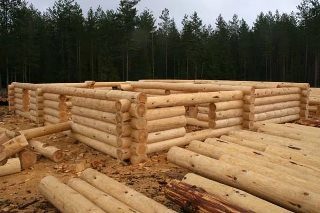 Бани из бревна в Тверской области
