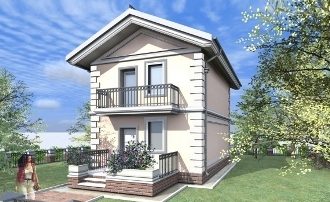 Проекты домов 12 на 12 из газобетона Тверь