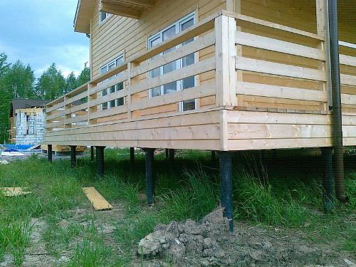 Свайно-винтовой фундамент в Твери