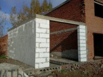 Строительство гаража из бетона в Твери