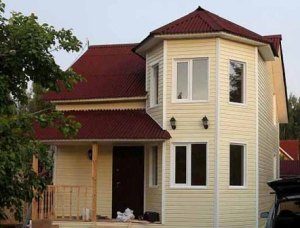 Каркасный зимний дом под ключ в Твери