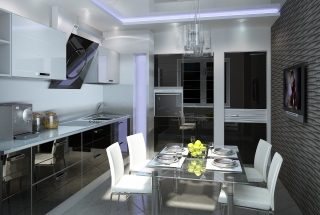 Ремонт кухни в современном стиле в Твери