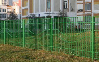 Забор для детского сада в Твери